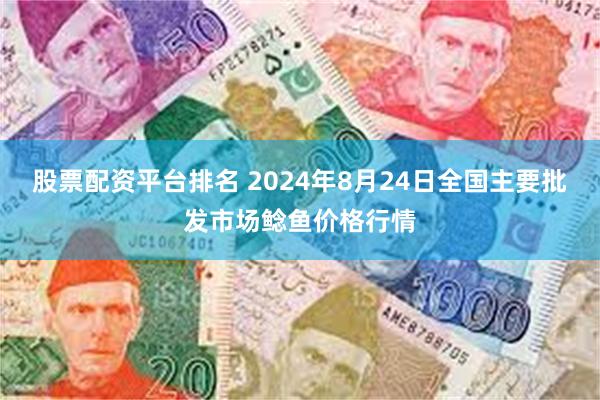 股票配资平台排名 2024年8月24日全国主要批发市场鲶鱼价格行情